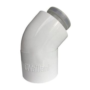 Vaillant 45 Derece Yoğuşmalı Kombi Baca Dirseği