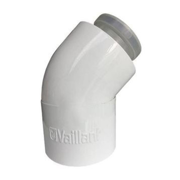 Vaillant 45 Derece Yoğuşmalı Kombi Baca Dirseği