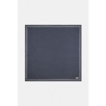 Vakko Twill Özel Seri Lacivert İpek Eşarp