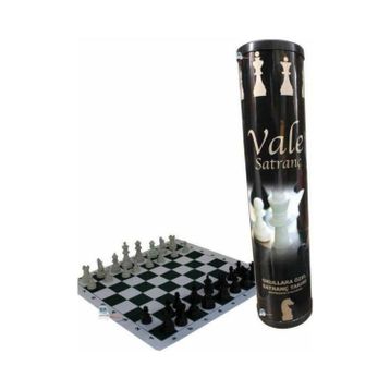 Vale Rulo Çantalı Büyük Boy Kutulu 44 cm Okul Tipi Satranç Takımı