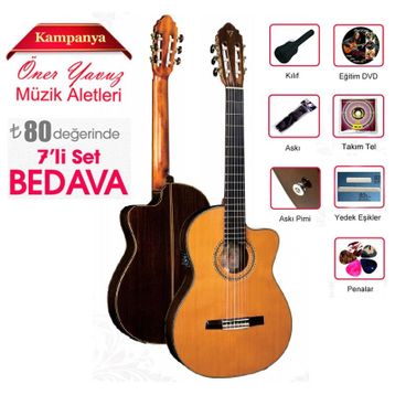 Valencia CCG1 Elektro Klasik Gitar