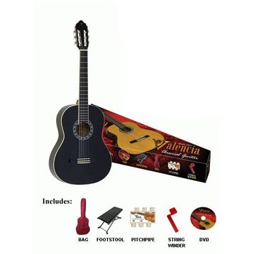Valencia CG1KBK Klasik Gitar