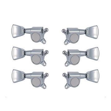 Valencia EMH7004CRR3L3 6'lı Set 3 Sağ+3 Sol Krom Elektro Gitar Burgusu