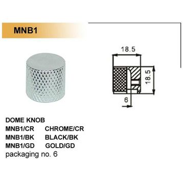 Valencia MNB1CR Metal Gitar Potansı