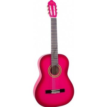 Valencia VC104PKS Pembe Klasik Gitar