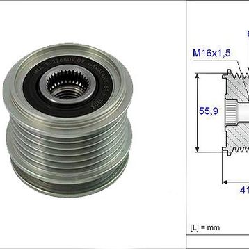 Valeo 588024 Alternatör Kasnağı