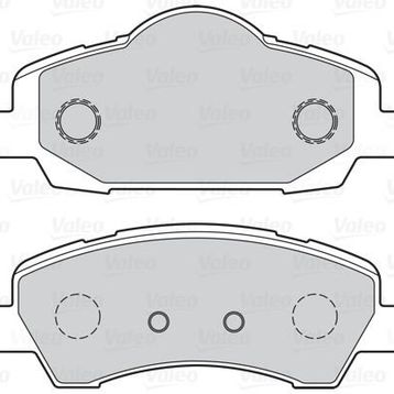 Valeo 670371 Ön Balata