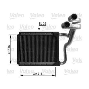 Valeo 812441 Kalorifer Radyatörü