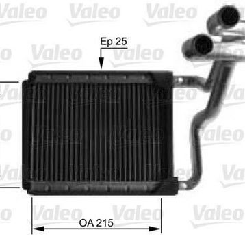 Valeo 812441 Kalorifer Radyatörü