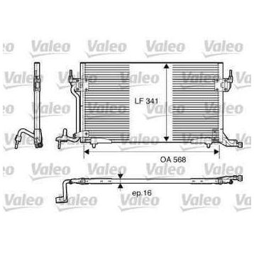 Valeo 817230 Klimalı Motor Radyatörü