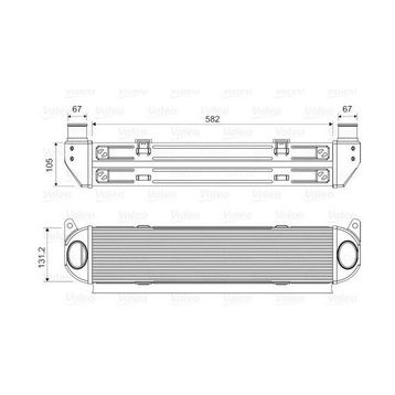 Valeo 818359 Land Rover Discovery Turbo Radyatörü