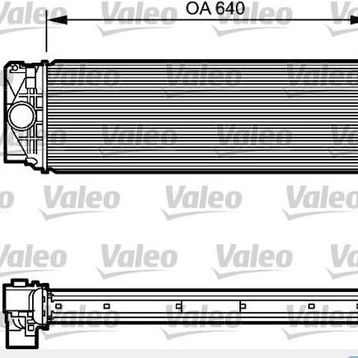 Valeo 818732 İnterkol Turbo Radyatörü