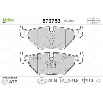 Valeo Bmw Arka Balata