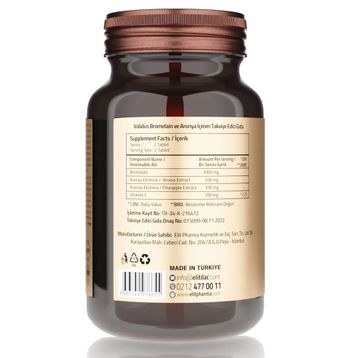 Validus Bromelain 1000 mg 30 Tablet