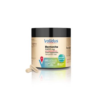 Validus D-Tox Bentonite 6400 mg 240 Kapsül