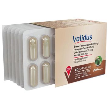 Validus Saw Palmetto 400 mg 60 Kapsül