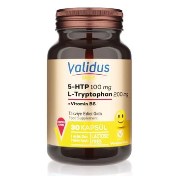 Validus Smile 5-HTP 100 mg 30 Kapsül