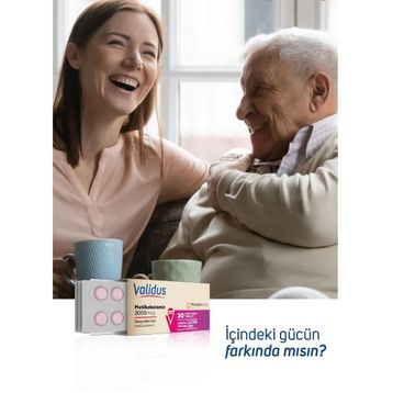 Validus Vitamin B12 3000 mcg 30 Dilaltı Tablet