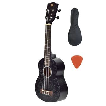 Valler Us51 Bk Soprano Siyah Ukulele