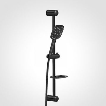 Valtemo VS-6180 Aqua Jet Black Sürgülü Duş Takımı