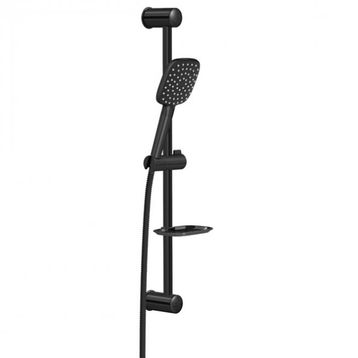 Valtemo VS-6180 Aqua Jet Black Sürgülü Duş Takımı
