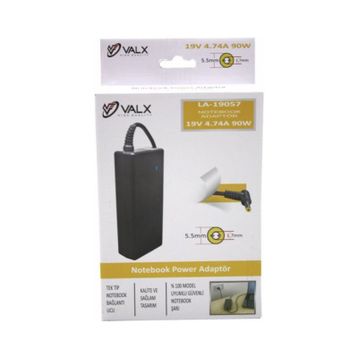 Valx LA-19055 19V 4.74A 90W Notebook Adaptör