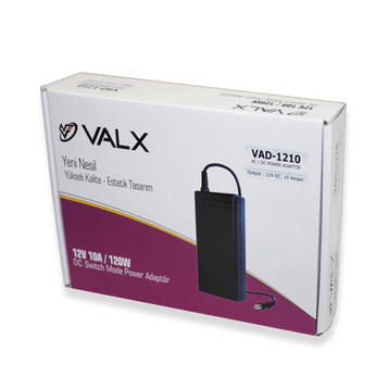 Valx VAD-1210 12V 10A 120W Dc Switch Mode Adaptör
