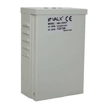 Valx VMA-1205WP 12 V 5 A 60 W Rain Proof M.K Adaptör