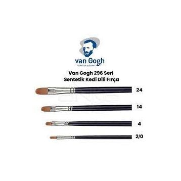 Van Gogh 296 Serisi No 0 Sentetik Kedi Dili Fırçası