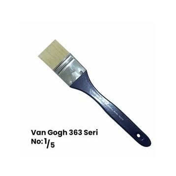 Van Gogh 363 Seri Beyaz Kıl Vernik Fırçası