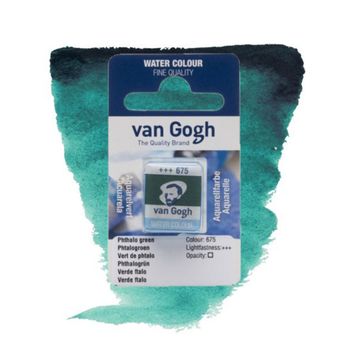 Van Gogh Phthalo Green Sulu Boya Tableti