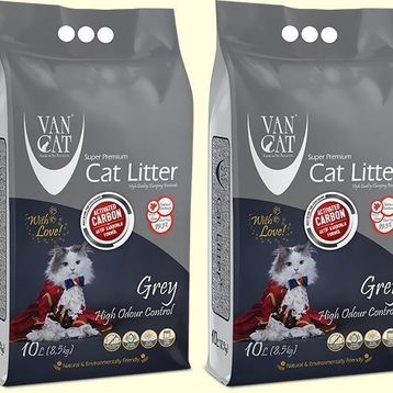 Vancat Aktif Karbonlu Süper Topaklanan Premium 2x10 lt Kedi Kumu