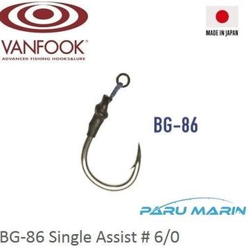 Vanfook BG-86#6/0 Tekli Asist İğne
