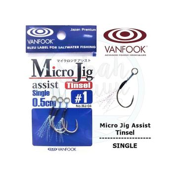Vanfook MJ-04 #1 Tekli Micro Jig Assist İğne