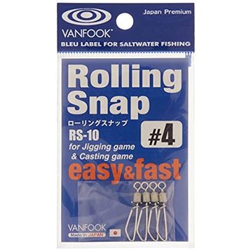 Vanfook RS-10 4 4 Adet Rolling Snap Klips