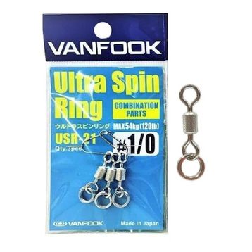 Vanfook USR-21 Silver #1/0 3'lü Fırdöndü