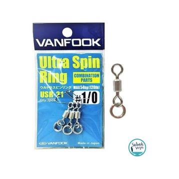 Vanfook USR-21 Silver #1/0 3'lü Fırdöndü