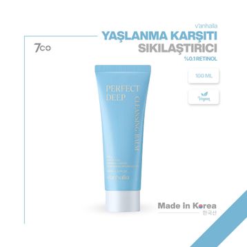V'anhalla PHA Ceramide Siyah Nokta Karşıtı Gözenek Arındırıcı 100 ml Yüz ve Makyaj Temizleme Balmı