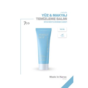V'anhalla PHA Ceramide Siyah Nokta Karşıtı Gözenek Arındırıcı 100 ml Yüz ve Makyaj Temizleme Balmı