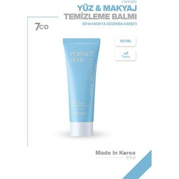 V'anhalla PHA Ceramide Siyah Nokta Karşıtı Gözenek Arındırıcı 100 ml Yüz ve Makyaj Temizleme Balmı