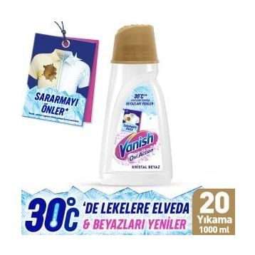 Vanish 1 lt Kosla Oxi Action Gold Beyazlar İçin Sıvı Çamaşır Leke Çıkarıcı