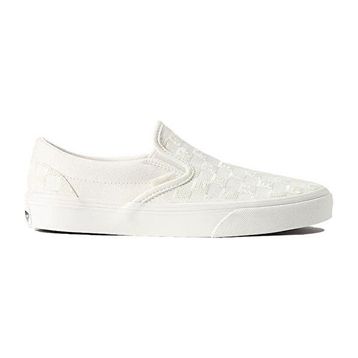 Vans Classic Slip On VN000D6YC131 Beyaz Unisex Spor Ayakkabı