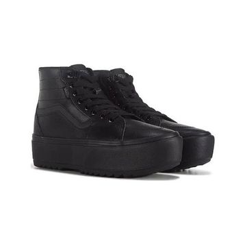 Vans Filmore Hi Tapered Platform ST Siyah Kadın Günlük Spor Ayakkabı