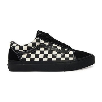 Vans Old Skool Checkerboard VN000D7ZMCG1 Siyah Unisex Spor Ayakkabı