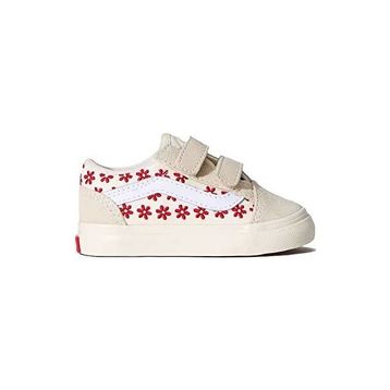 Vans Old Skool V VN000CTGIZQ1 Kırmızı Bebek Ayakkabı