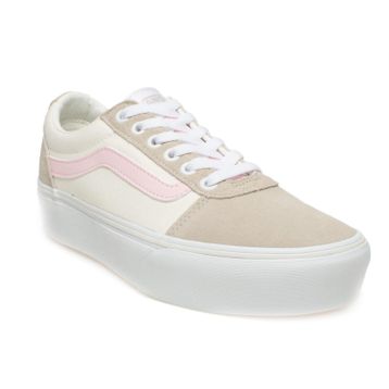 Vans VN0A3TLC Wm Ward Platform Sneakers Bej Unisex Spor Ayakkabı
