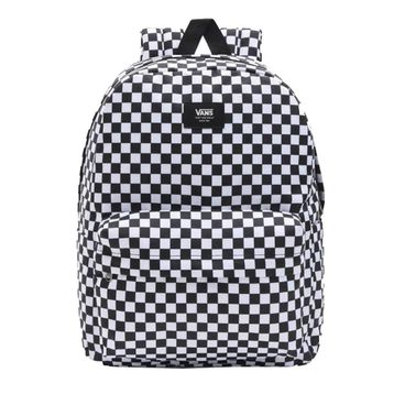 Vans VN0A5KHRY281 Siyah Beyaz Old Skool Check Damalı Desen Unisex Sırt Çantası