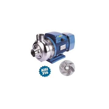 Varan BLC120/110T Açık Çarklı Komple Paslanmaz 316 1.5 Hp 26 mss 11 m3/H Santrifüj Pompa Trifaze