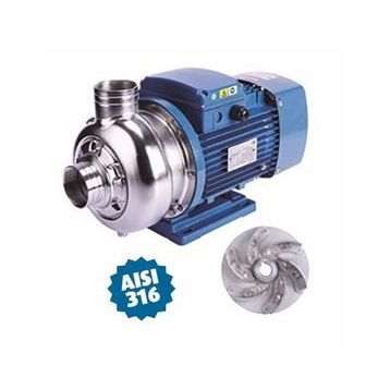 Varan DWK200T Açık Çarklı Komple Paslanmaz 316 2 Hp 14 mss 35 m3/H Santrifüj Pompa Trifaze