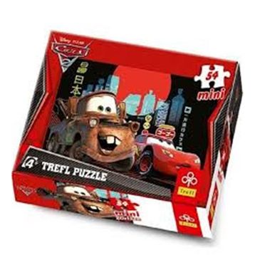 Vardem 54097 Cars 2 54 Parça Mini Puzzle